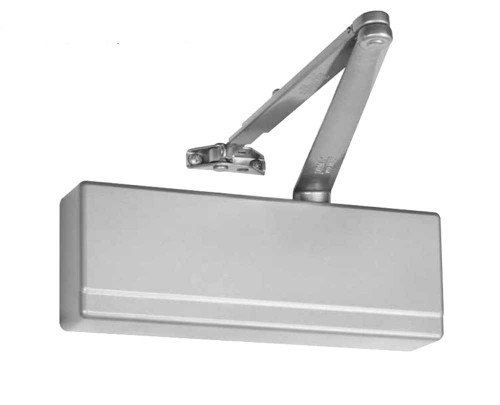Sargent 281-CPS TB EN SRI Surface Door Closer Heavy Duty Parallel Arm with Compression Stop Thru Bolts Sprayed Aluminum Enamel 281-CPS TB EN SRI