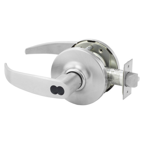 Sargent 2870-10G16 GP 26D Grade 1 Classroom Security Apartment Exit Privacy Cylindrical Lock P Lever SFIC Prep Disposable Core Satin Chrome Finish Not Handed