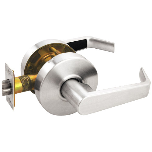 Arrow RL01-SR-26 Grade 2 Passage Cylindrical Lock Sierra Lever Non-Keyed Bright Chrome Finish Non-handed