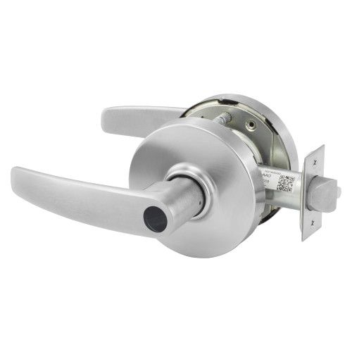 Sargent 28LC-10G16 LB 26D Grade 1 Classroom Security Apartment Exit Privacy Cylindrical Lock B Lever Less Cylinder Satin Chrome Finish Not Handed