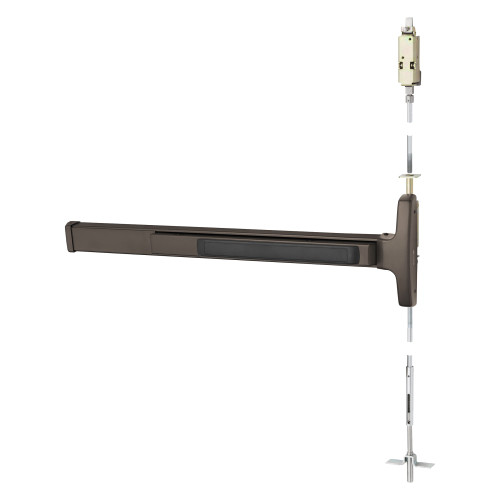 1256MD8474F-24V ETB RHR 10BE Sargent Concealed Vertical Rod Exit Device