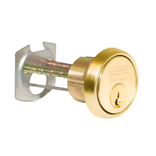 Sargent 34 HA 3 Rim Cylinder HA Keyway Bright Brass