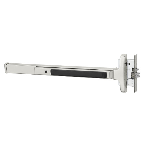 Sargent 8363G RHR 32 Grade 1 Mortise Exit Device Narrow Stile Pushpad 48 Device Classroom Function Hex Key Dogging Bright Stainless Steel Finish Right Hand Reverse