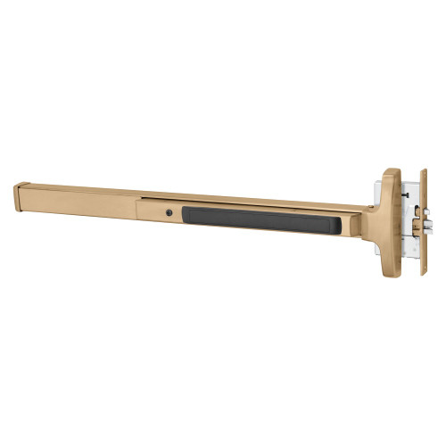 Sargent 8313F RHR 10 Grade 1 Mortise Exit Device Narrow Stile Pushpad 36 Device Classroom Function Hex Key Dogging Satin Bronze Clear Coated Finish Right Hand Reverse 8313F RHR 10
