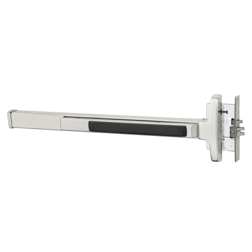 Sargent 12-8328G LHR 32 Grade 1 Mortise Exit Device Narrow Stile Pushpad 48 Fire-Rated Device Passage Function Less Dogging Bright Stainless Steel Finish Left Hand Reverse 12-8328G LHR 32