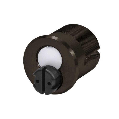 Sargent 70-43 20D Sargent 1-3/8 In Mortise Cylinder Shell 6 or 7 Pin Dark Bronze Painted 70-43 20D