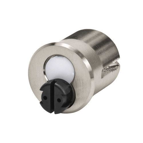 Sargent 70-43 32D Sargent 1-3/8 In Mortise Cylinder Shell 6 or 7 Pin Satin Stainless Steel 70-43 32D