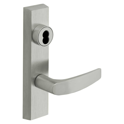 Sargent 70-776 ETB 24V LHRB 26D Grade 1 Electrified Exit Device Trim Fail Secure Power Off Locks Lever Key Retracts Latch For Surface Vertical Rod and Mortise 8700 8900 Series Devices SFIC Prep Less Core B Lever 24V LHR Satin Chrome 70-776 ETB 24V LHRB 26D