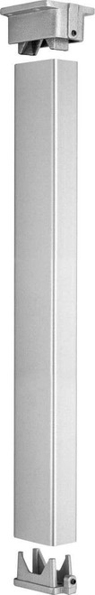 PHI 822 689 9 Standard 2 by 3 Removable Mullion 9 Ft Height Aluminum Painted 822 689 9