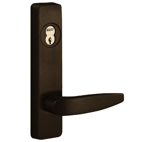 PHI 2903B 613 LHR Apex Series Narrow Stile Trim Key Retracts Latchbolt B Design Lever Left Hand Reverse Dark Oxidized Satin Bronze Oil Rubbed