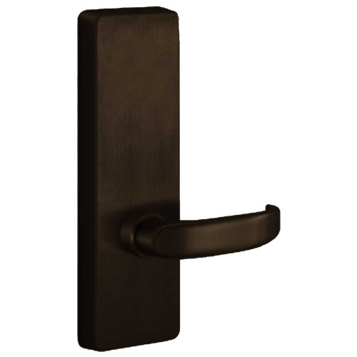 PHI R4902D 613 RHR Apex and Olympian Series Wide Stile Trim Exit Only Dummy Trim D Lever Design Left Hand Reverse Retrofit Trim Dark Oxidized Satin Bronze Oil Rubbed R4902D 613 RHR
