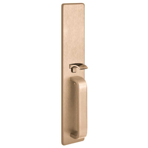 PHI C1715A 612 Apex and Olympian Series Wide Stile Trim Thumb Piece Always Active A Design Pull for Concealed Vertical Rod Satin Bronze Clear Coated C1715A 612