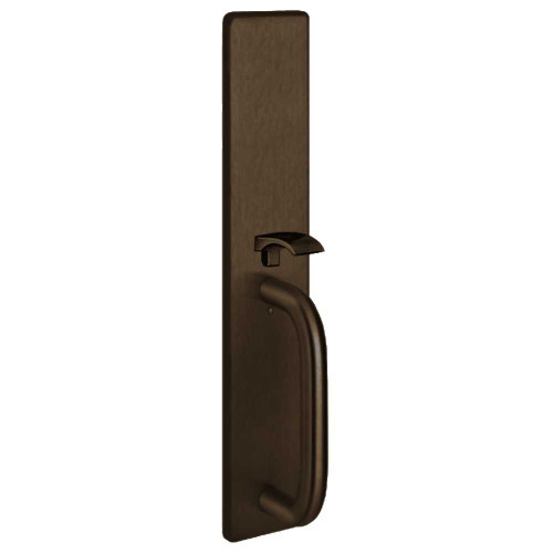 PHI C1715C 613 Apex and Olympian Series Wide Stile Trim Thumb Piece Always Active C Design Pull for Concealed Vertical Rod Dark Oxidized Satin Bronze Oil Rubbed C1715C 613