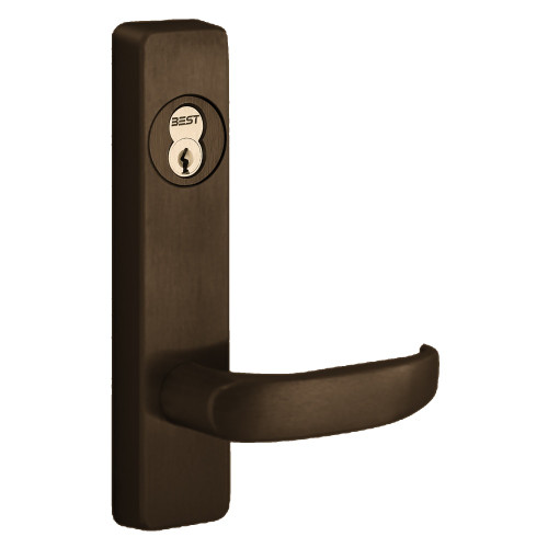PHI 2903D 613 LHR Apex Series Narrow Stile Trim Key Retracts Latchbolt D Design Lever Left Hand Reverse Dark Oxidized Satin Bronze Oil Rubbed