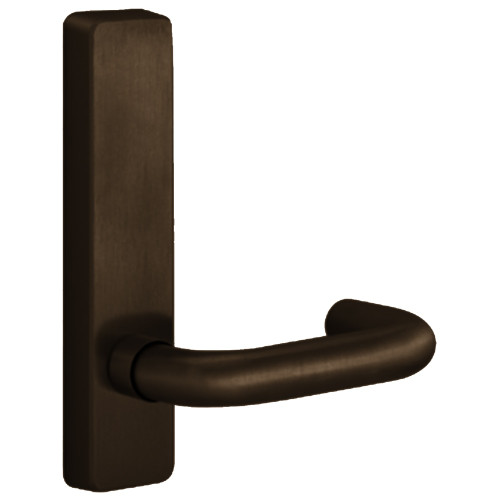 PHI 2902C 613 LHR Apex Series Narrow Stile Trim Exit Only Dummy Trim C Design Lever Left Hand Reverse Dark Oxidized Satin Bronze Oil Rubbed