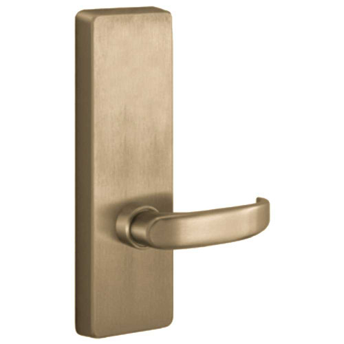 PHI RM4914D 606 LHR Apex and Olympian Series Wide Stile Trim Lever Always Active D Lever Design Left Hand Reverse Requires 1-1/4 In Mortise Type Cylinder Retrofit Trim Satin Brass RM4914D 606 LHR