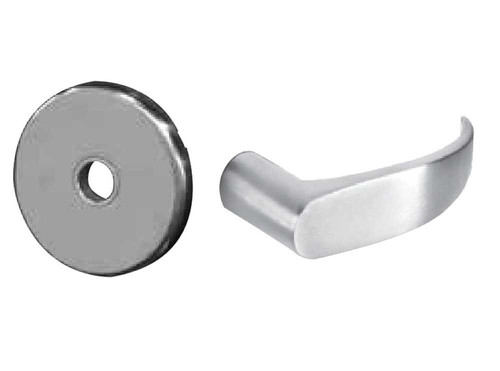 Sargent 70RX-8270-24V OP 26D Fail Safe 24V Electrified Mortise Lock O Rose P Lever SFIC Prep Less Core RX Switch Satin Chrome 70RX-8270-24V OP 26D