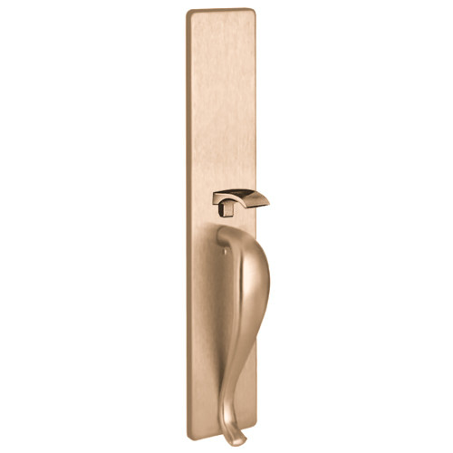 PHI R1715B 612 Apex and Olympian Series Wide Stile Trim Thumb Piece Always Active B Design Pull Retrofit Trim Satin Bronze Clear Coated R1715B 612