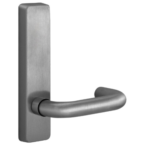 PHI 2902C 630 LHR Apex Series Narrow Stile Trim Exit Only Dummy Trim C Design Lever Left Hand Reverse Satin Stainless Steel