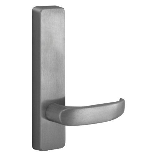 PHI 2914D 630 RHR Apex Series Narrow Stile Trim Lever Always Active D Design Lever Right Hand Reverse Satin Stainless Steel