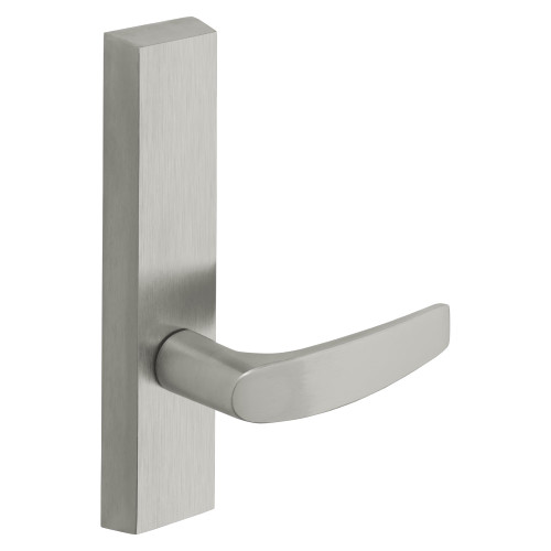 Sargent 710 ETB LHRB 26D Grade 1 Exit Device Trim Dummy For Surface Vertical Rod and Mortise 8700 8900 Series Devices B Lever LHR Satin Chrome