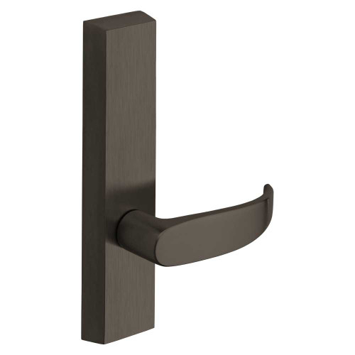 Sargent 715-4 ETP RHRB 10B Grade 1 Exit Device Trim Passage Function For Concealed Vertical Rod 8400 8600 Series Devices P Lever RHR Dark Oxidized Satin Bronze Oil Rubbed 715-4 ETP RHRB 10B