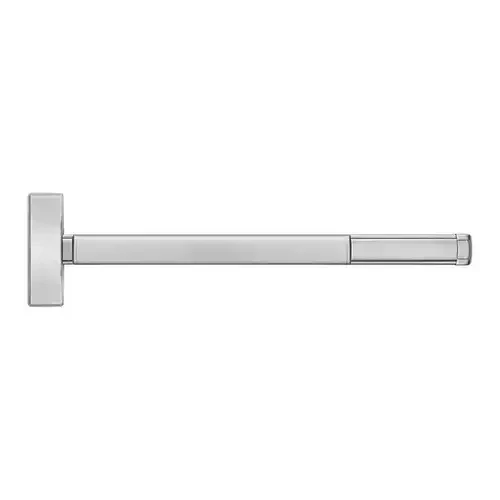 PHI TS5108 689 36 Grade 1 Rim Exit Device Wide Stile Pushpad 36 Device Classroom Function Hex Key Dogging Touchbar Monitor Aluminum Painted Finish Non-Handed TS5108 689 36