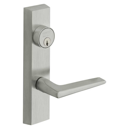 Sargent 774-4 ETF 24V LHRB 26D Grade 1 Electrified Exit Device Trim Fail Secure Power Off Locks Lever For Concealed Vertical Rod 8400 8600 Series Devices F Lever 24V LHR Satin Chrome 774-4 ETF 24V LHRB 26D