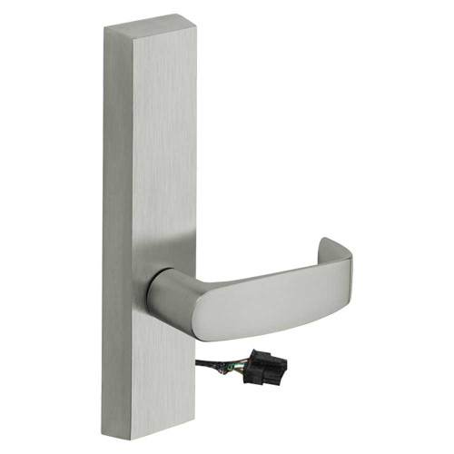 Sargent 774-8 ETL 12V RHRB 26D Grade 1 Electrified Exit Device Trim Fail Secure Power Off Locks Lever For Rim 8800 and NB8700 Series Devices L Lever 12V RHR Satin Chrome 774-8 ETL 12V RHRB 26D