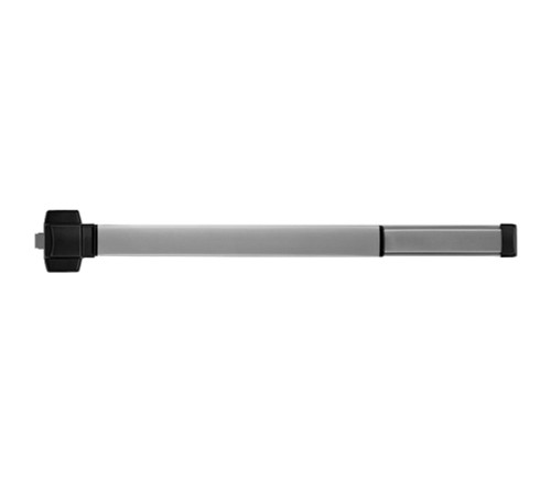 PHI TSFL2814 630 36 Grade 1 Fire Rated Concealed Vertical Rod Exit Device Wide Stile Pushpad 36 Device Passage Function Touchbar Monitor Satin Stainless Steel Finish Field Reversible