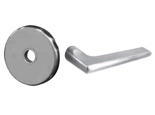 Sargent 8215 OF 26D Grade 1 Passage or Closet Mortise Lock F - Lever O - Rose Field Reversible ASA Strike Satin Chrome 8215 OF 26D