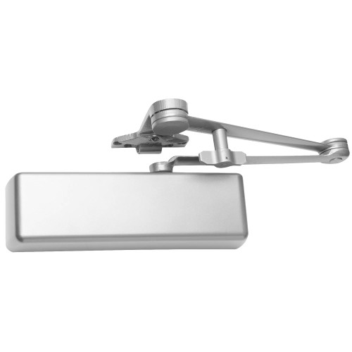 LCN 4031-HCUSH 689 Hold Open Cush Arm Door Closer Aluminum