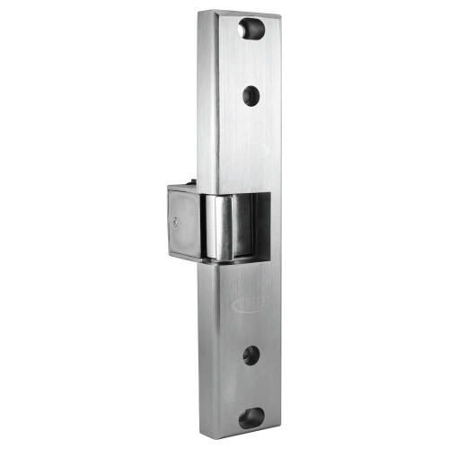RCI 0161-08 32D Electric Strike 3/4 In Semi-Mortise for Rim Devices 24VAC/DC Fail Secure Satin Stainless Steel 