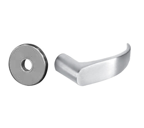 Sargent 8272-24V LNP 26D Double Cylinder Fail Safe 24V Electrified Mortise Lock LN Rose P Lever Satin Chrome 8272-24V LNP 26D