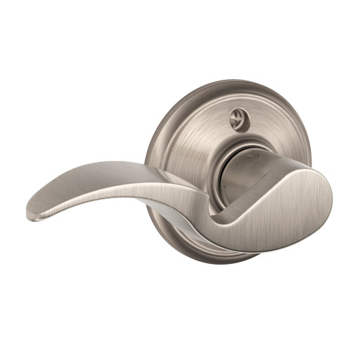 Schlage Residential F170 AVA 619 LH Grade 2 Single Dummy Avanti Lever Satin Nickel Finish