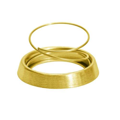 Sargent 97 4 Cylinder Rosette 9/32 Satin Brass 97 4