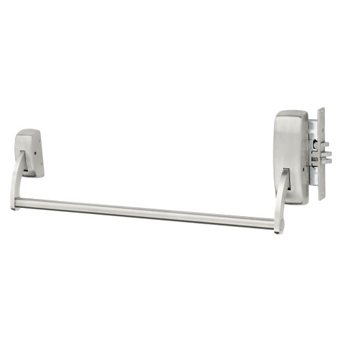Sargent 9904 RHR 32D Mortise Exit Device Nightlatch Less Trim RHR Satin Stainless Steel 9904 RHR 32D