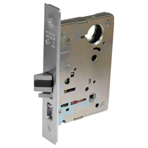 Sargent BP-8255 26D Sargent 8200 Series Mortise Lock Lock Body Only Office or Entry Function Satin Chrome BP-8255 26D