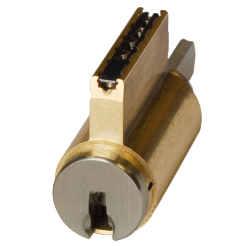 Sargent C10-1 LA 15 1-Bitted 10 7 6500 and 7500 Line Lever Cylinder LA Keyway 1-Bitted Satin Nickel Finish