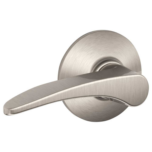 Schlage Residential F10 MNH 619 Grade 2 Passage Latch Manhattan Lever Satin Nickel Finish F10 MNH 619