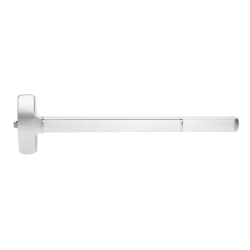 Falcon ELF-25-R-L-DT-D 3 32 RHR Electrified Fire Rated 25 Series Exit Device Rim with Dummy Trim Dane Lever Design 3 Ft Device Bright Stainless Steel ELF-25-R-L-DT-D 3 32 RHR