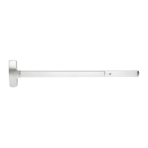 Falcon EL25-M-TP 4 32 RHR Electrified 25 Series Exit Device Mortise with Thumb Piece Trim 4 Ft Device Bright Stainless Steel EL25-M-TP 4 32 RHR