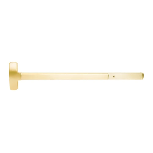 Falcon EL25-M-TP 4 3 RHR Electrified 25 Series Exit Device Mortise with Thumb Piece Trim 4 Ft Device Bright Brass EL25-M-TP 4 3 RHR