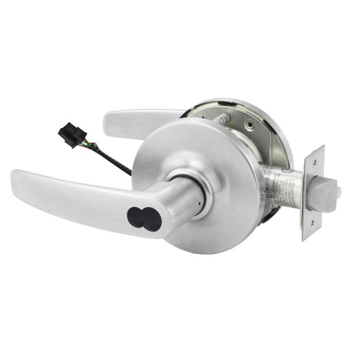 Sargent RX2860-10G71-24V GB 26D Electrified Cylindrical Lock Fail Secure 24V GB Design LFIC Prep Less Core RX Switch Satin Chrome RX2860-10G71-24V GB 26D