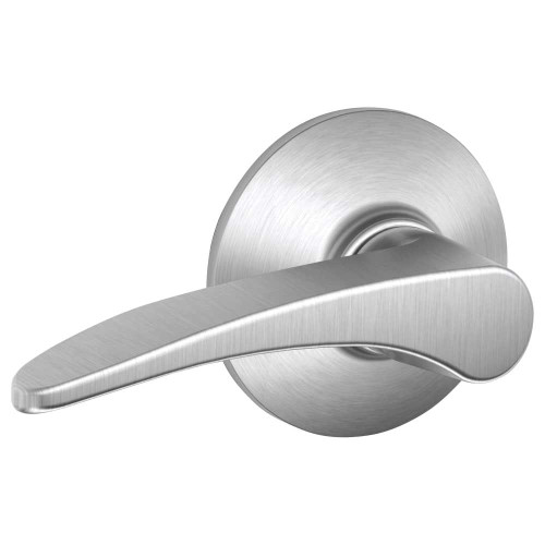 Schlage Residential F10 MNH 626 Grade 2 Passage Latch Manhattan Lever Satin Chrome Finish F10 MNH 626