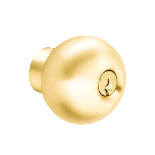 Schlage F10VPLY605 Passage Set Plymouth Knob Hall Closet