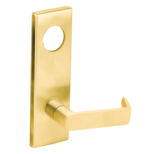 Schlage 09-449 06N 605 Schlage L Series Trim Pack L/LV9070 L/LV9080 L9092 L9093 L9465 06 Lever N Escutcheon Bright Brass Finish Field Reversible 09-449 06N 605