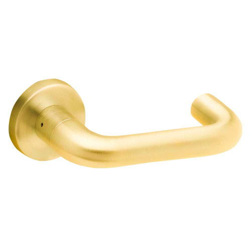 Schlage 09-454 03A 605 Schlage L Series Trim Pack L9010 L/LV9070 L/LV9080 L9090 L9091 L9092 L9093 L9094 L9095 L9465 03 Lever A Rose Bright Brass Finish Field Reversible 09-454 03A 605