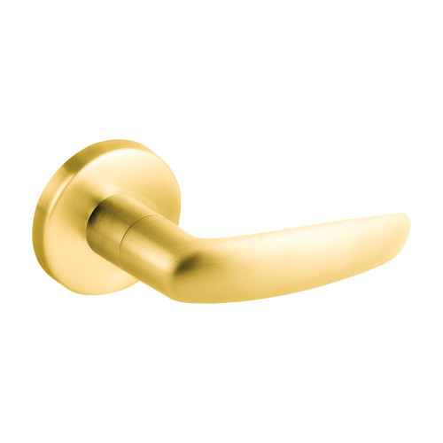Schlage 09-454 07B 605 Schlage L Series Trim Pack L9010 L/LV9070 L/LV9080 L9090 L9091 L9092 L9093 L9094 L9095 L9465 07 Lever B Rose Bright Brass Finish Field Reversible
