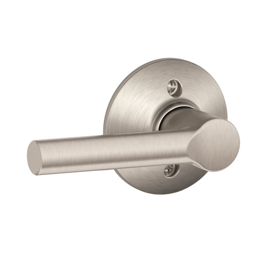 Schlage Residential F170 BRW 619 Grade 2 Single Dummy Broadway Lever Satin Nickel Finish